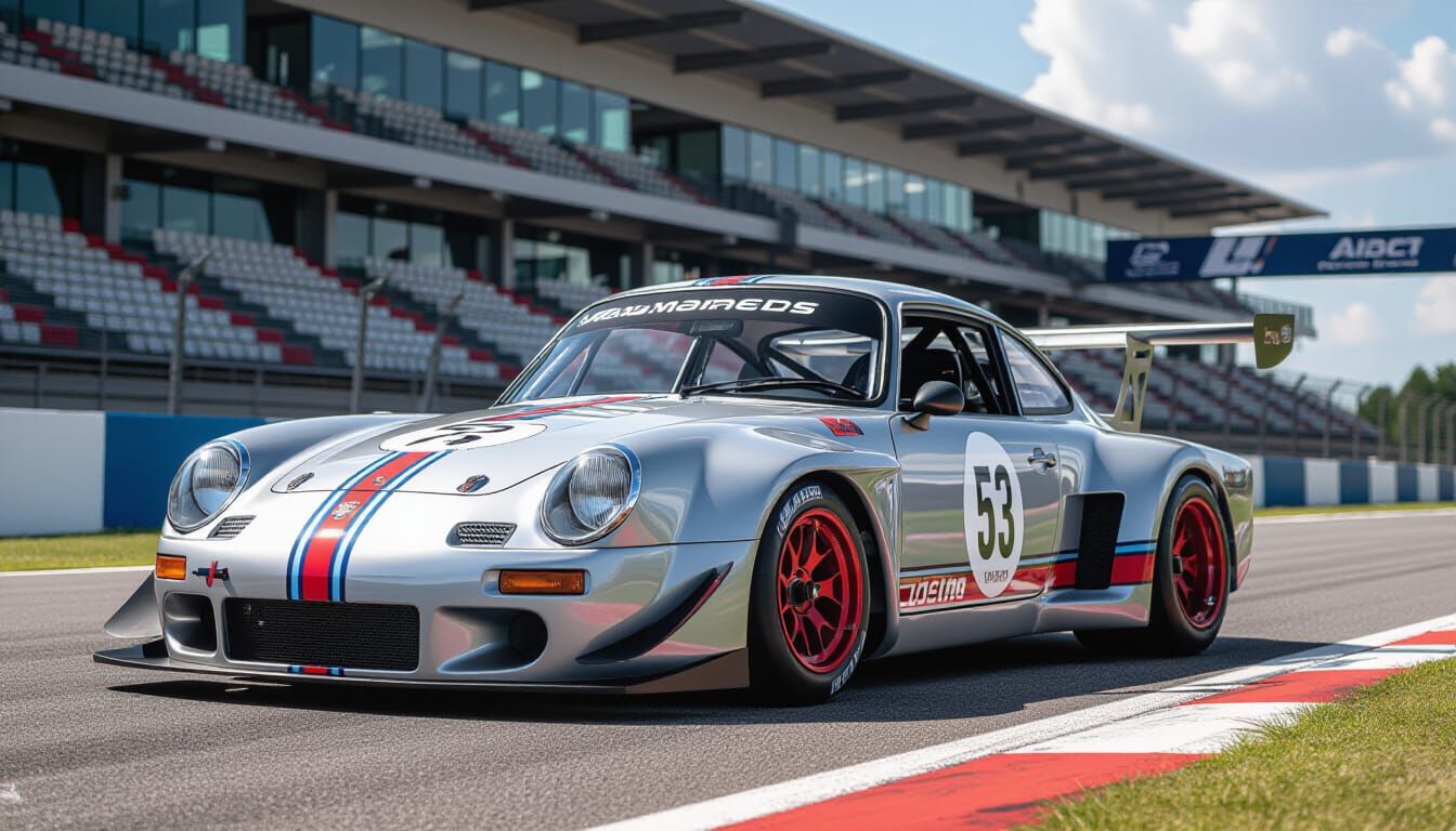 Martini Racing Karmann Ghia GT3 Race Car Concept