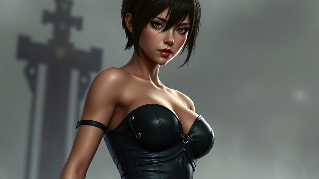 Ada Wong as Artemis in Realistic Portraiture