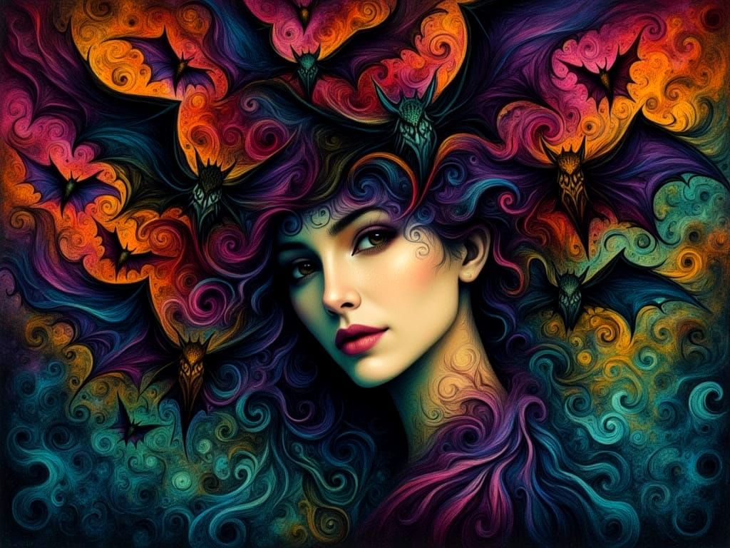 Just one more: bat hair day