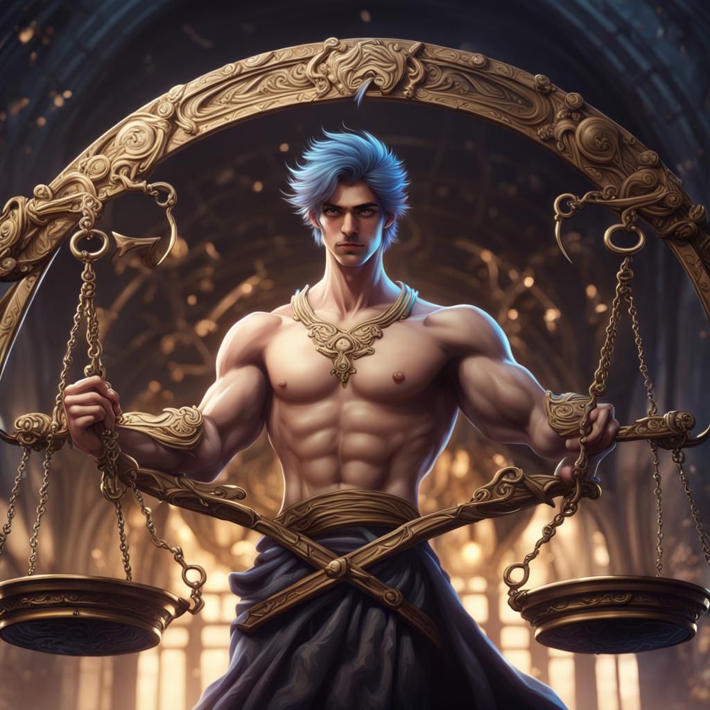 Handsome Libra Man - Zodiac Collection