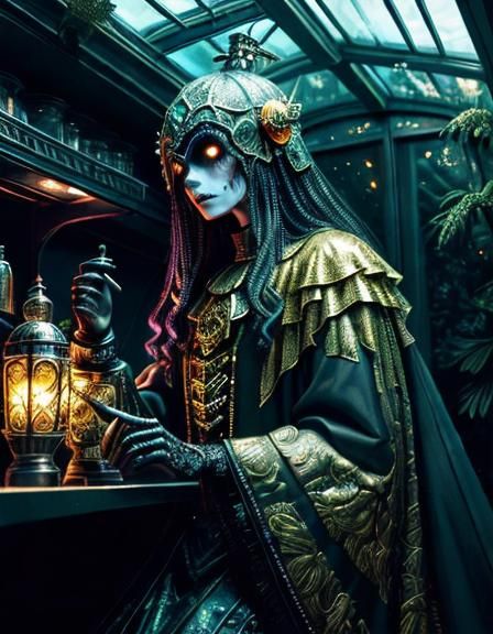 Haunted Kitchen: Anthropomorphic Fridge Monster in 8K