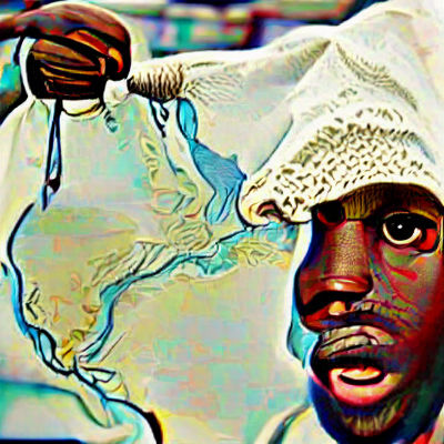 Evocative Image Representing Racial Injustice