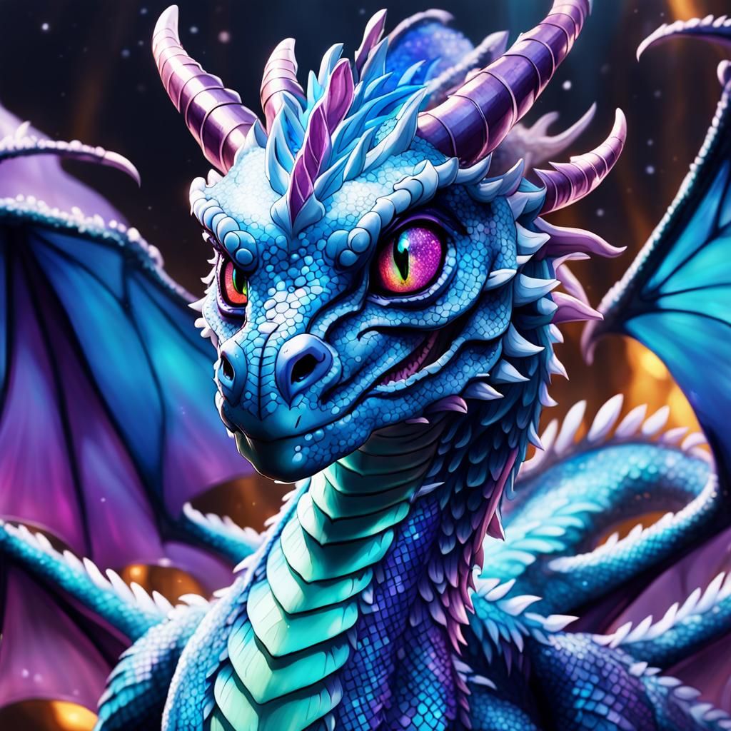 SeaWing-SilkWing Dragon Hybrid Mugshot
