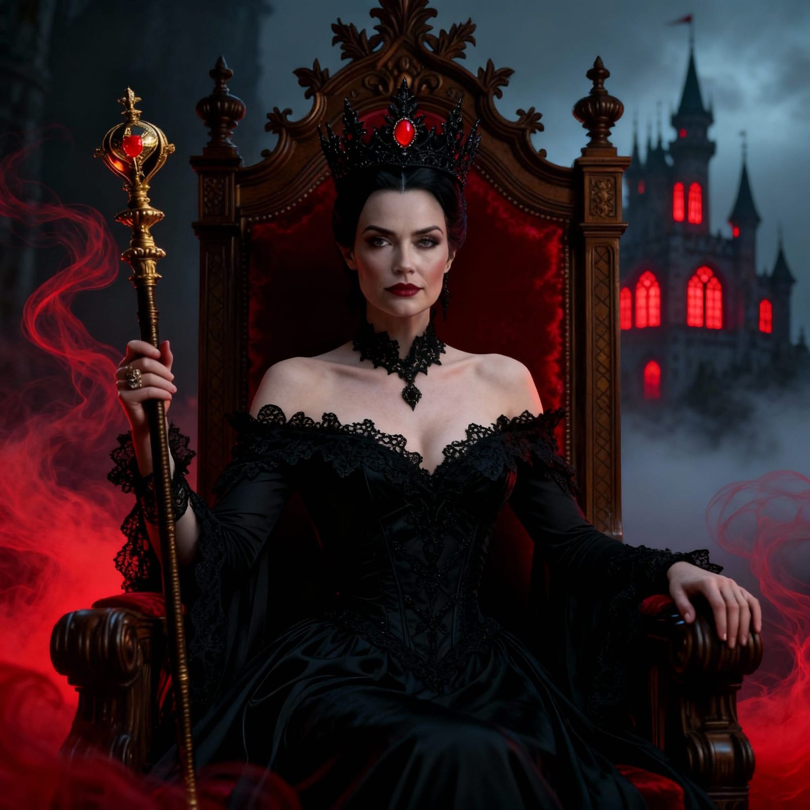 AI Image of a Majestic Queen