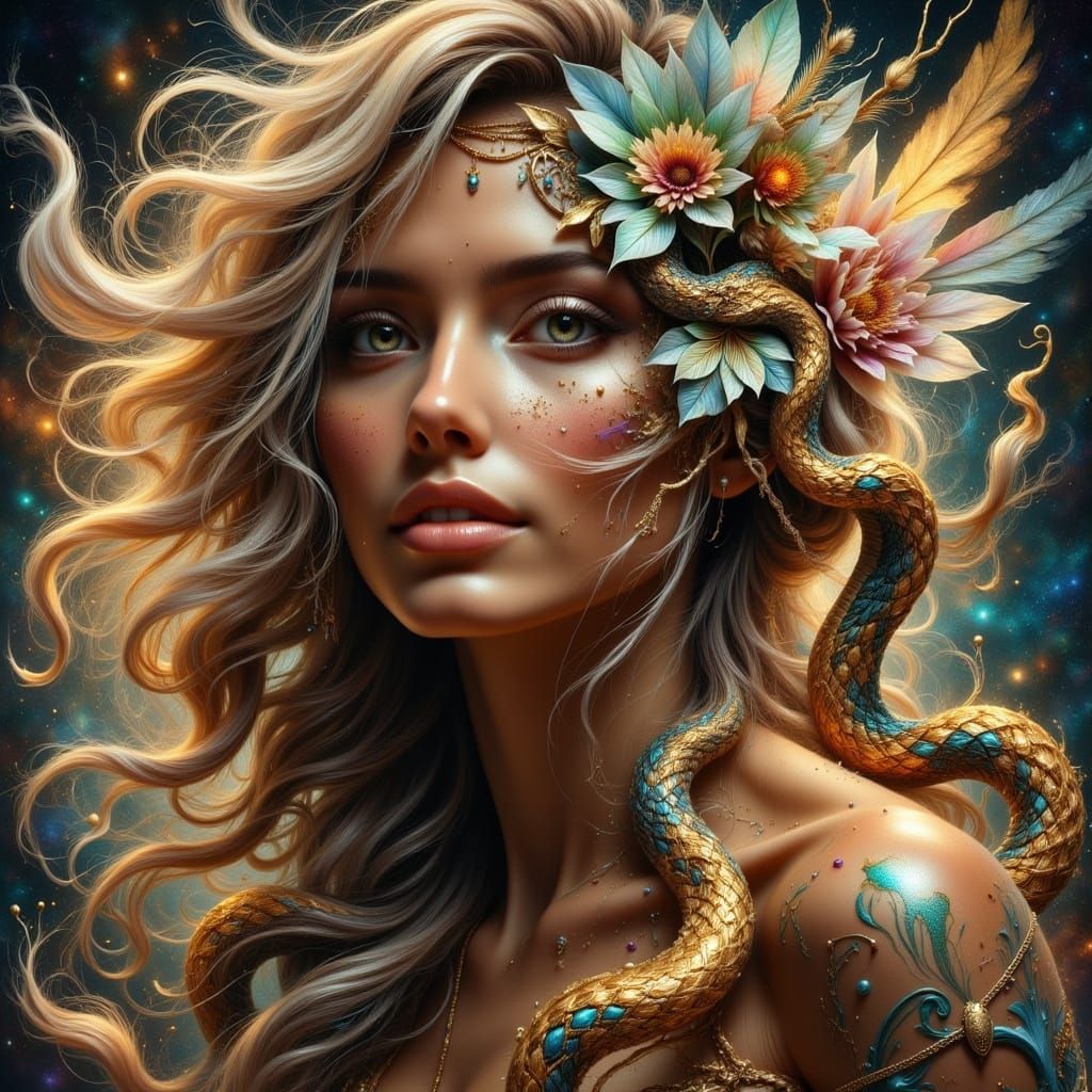 Ethereal Warrior Goddess