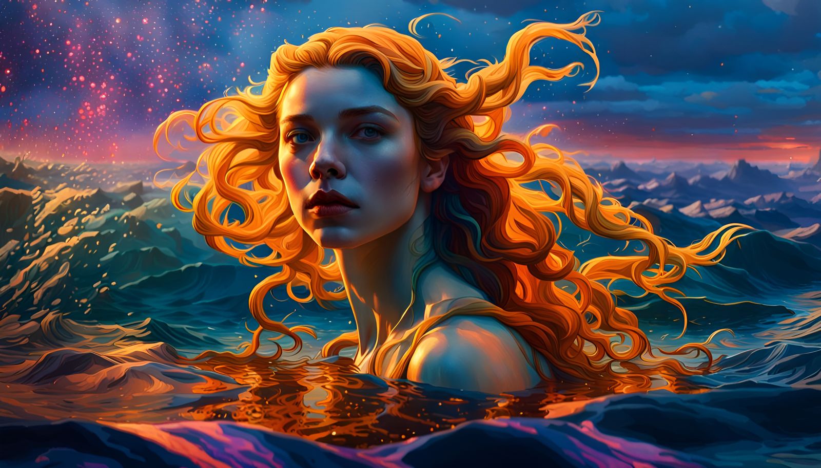 Botticelli's Venus Emerges in Apocalyptic Glory