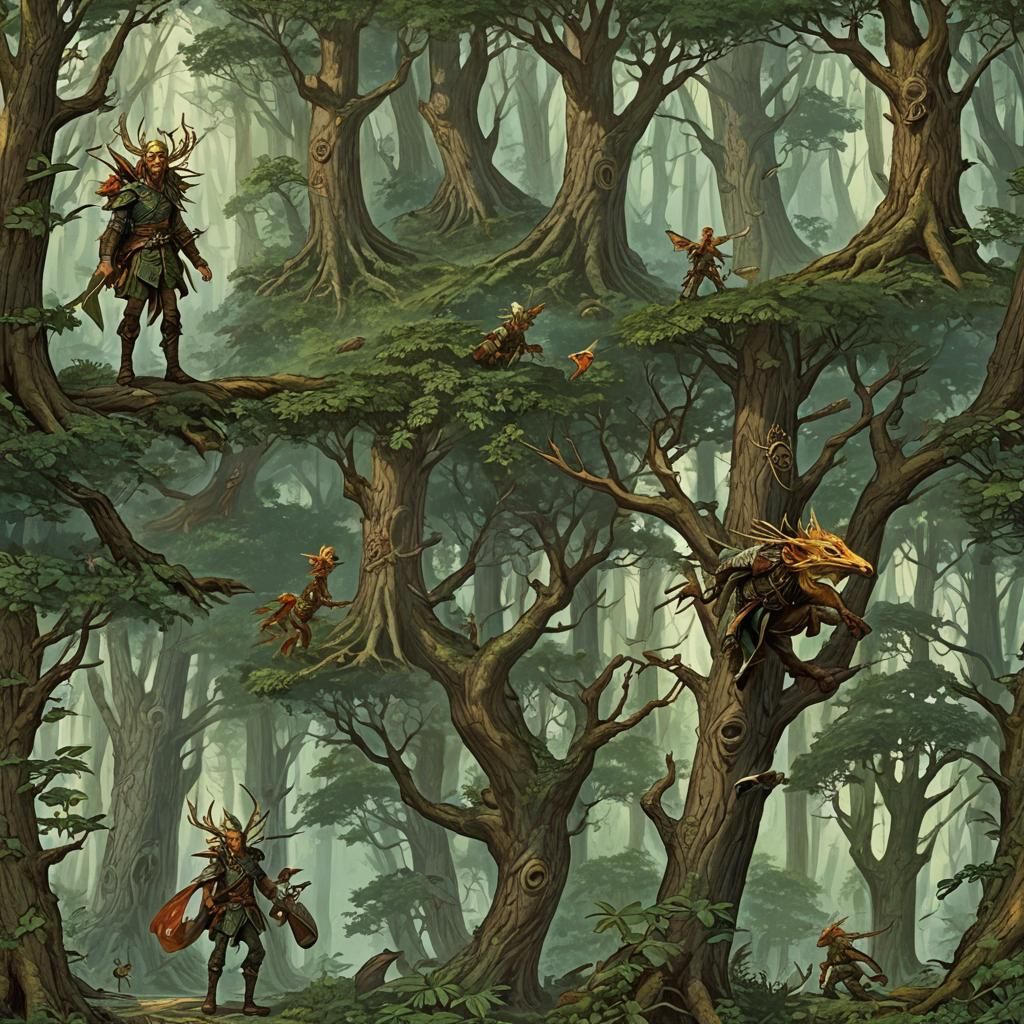 Wood Elf: Guardian of the Forest