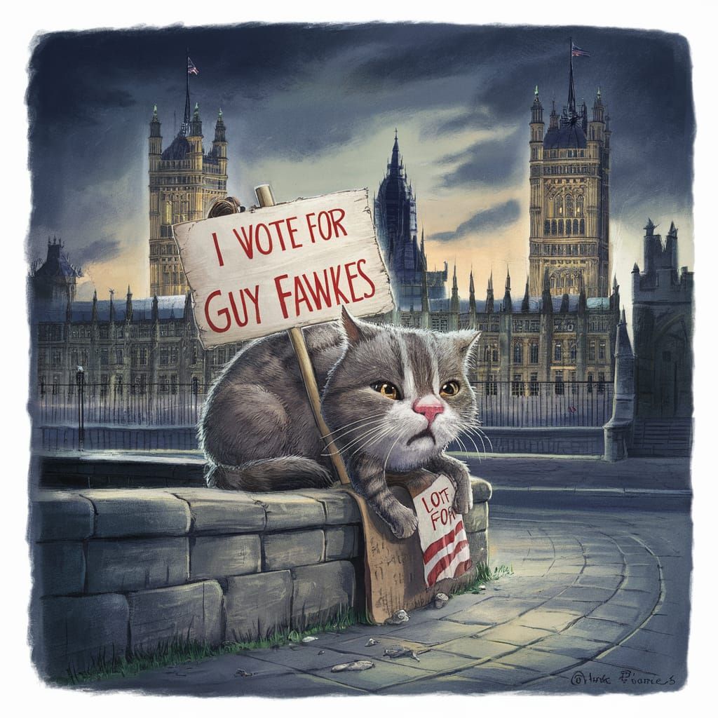 Anti-Establishment cat