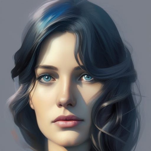 Lois Lane Portrait in Dynamic Lighting