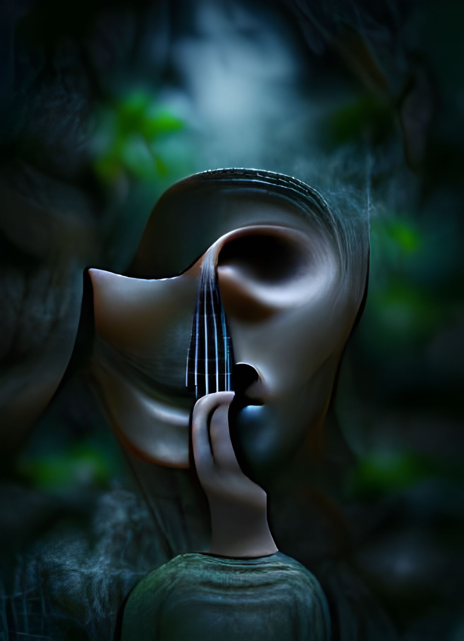 Abstract Image Generated From Simple Prompt