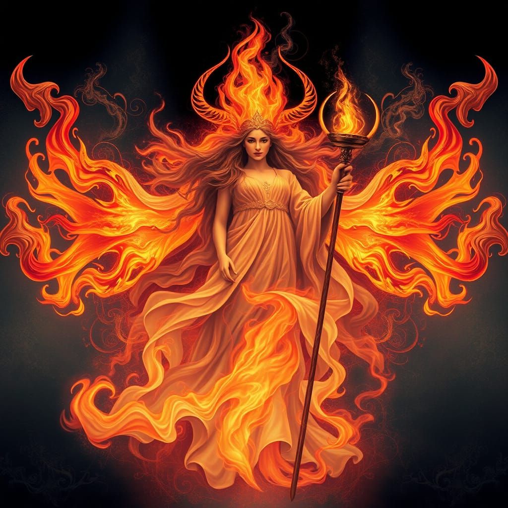 Celtic Goddess Brigid Awakens the Elements in a Psychedelic ...