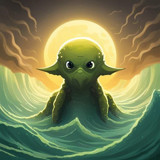 Adorable Baby Cthulhu Rising: Sinister Art