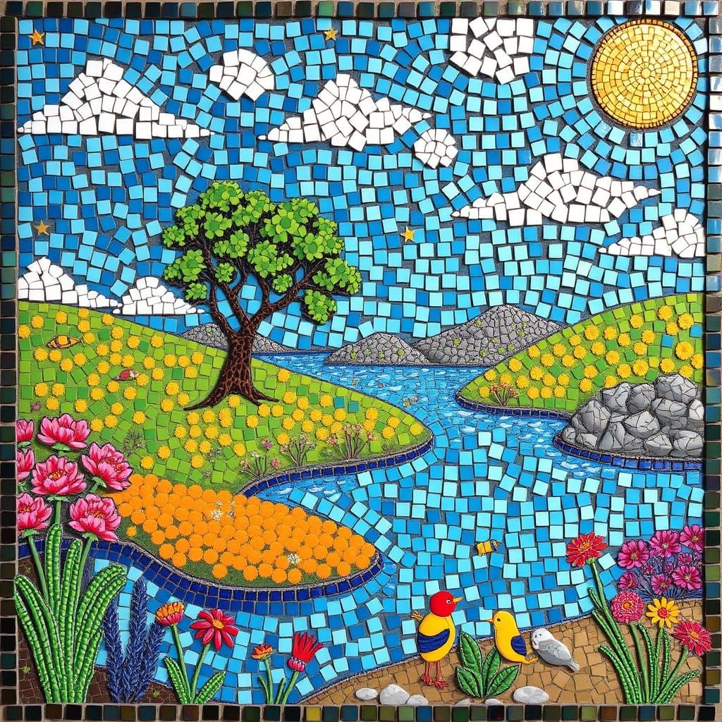 Mosaic landscape