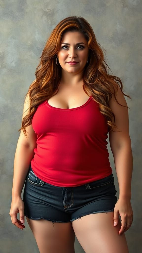 Italian Beauty in Red