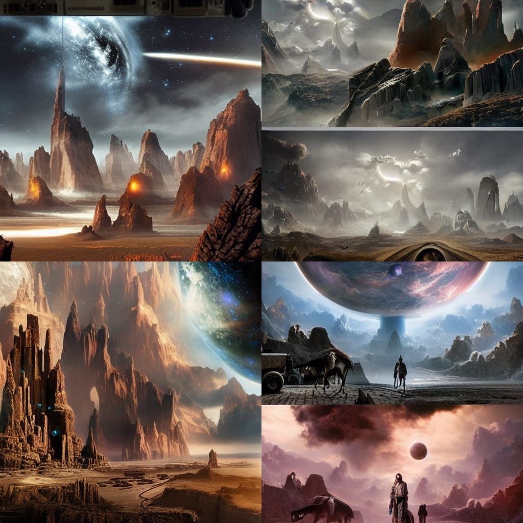 Edge of Reality: A Digital Matte Painting