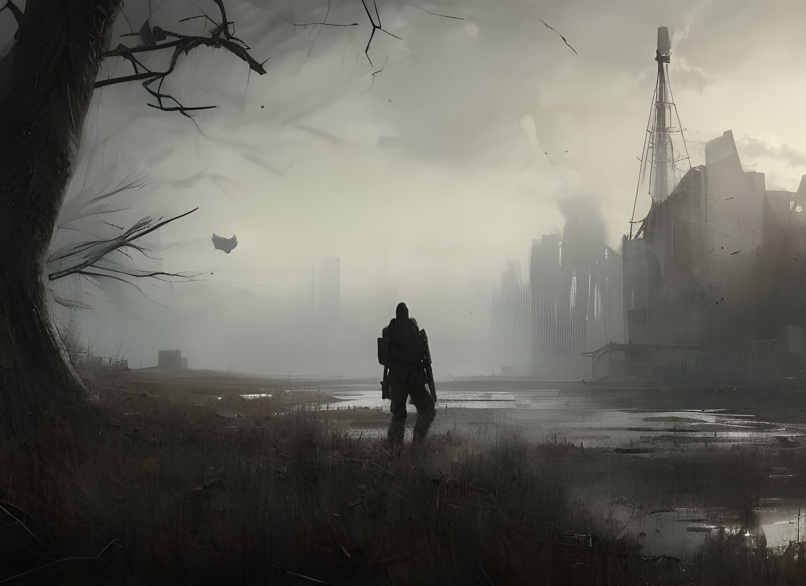 Sinister Landscape Inspired by Escape from Tarkov