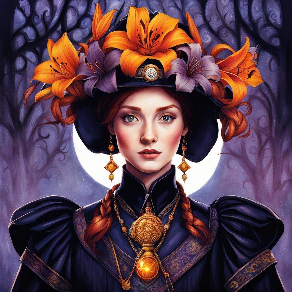 AI Image of Lily Evans Potter