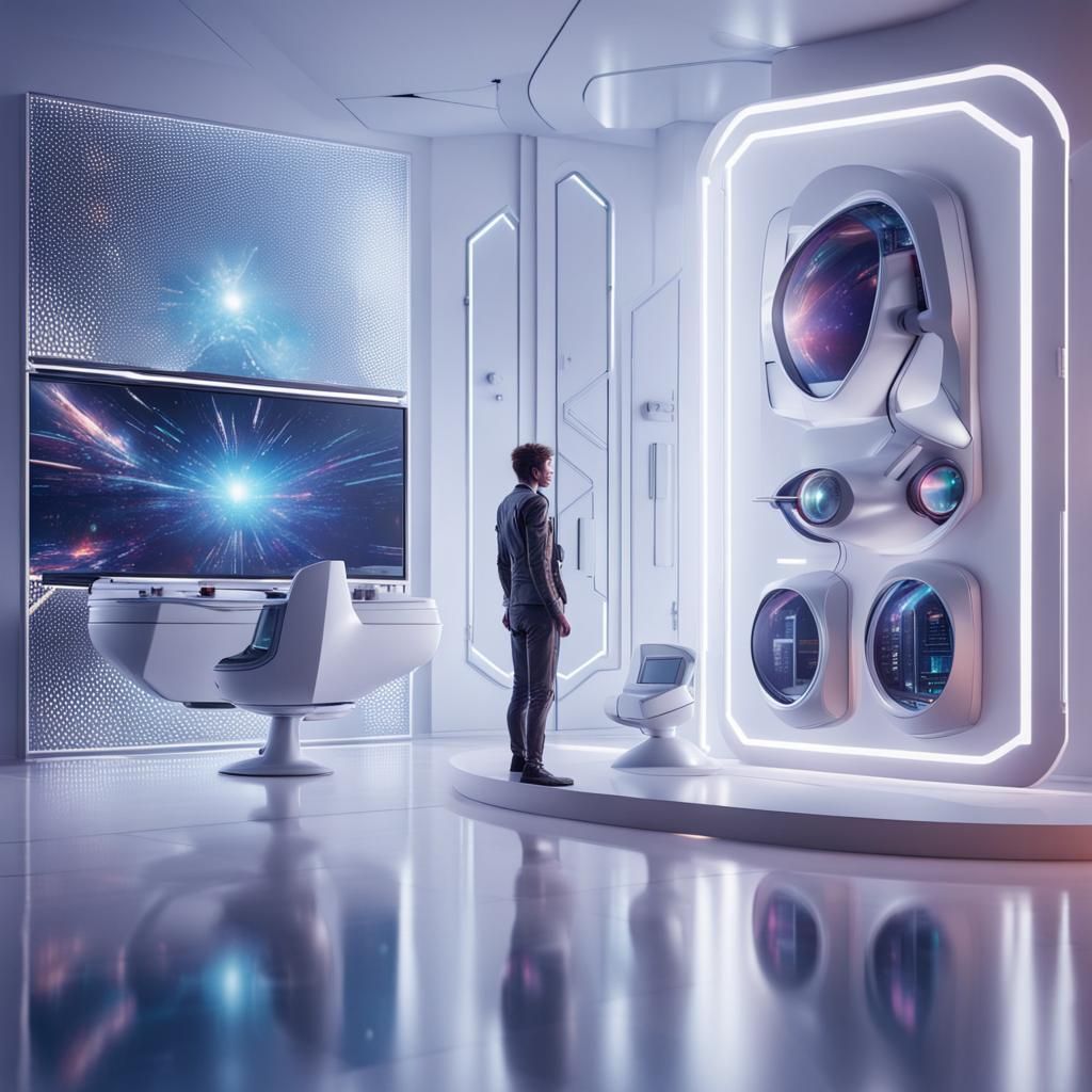 Futuristic Sci-Fi House Concept Art