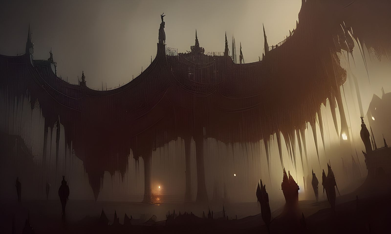 Sinister Opulence in Ethereal Fantasy Style