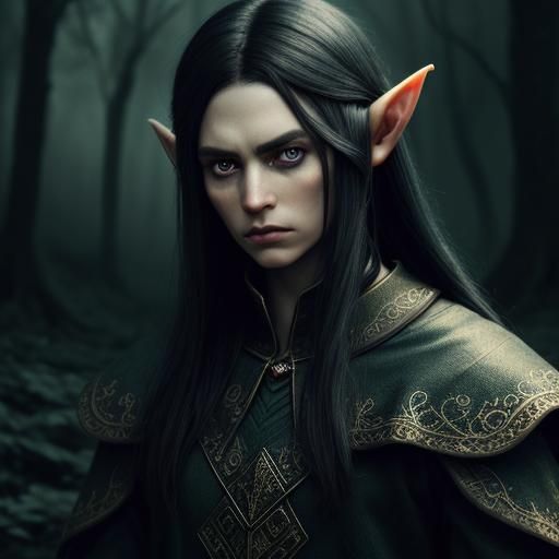 Exiled Dark Elf Omen of the Valley