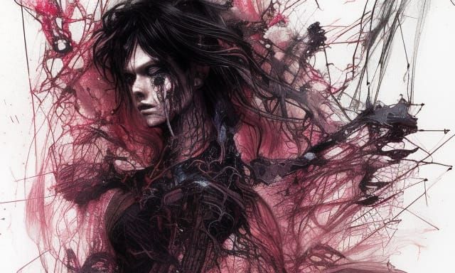 Dark Sci-Fi Gothic Portal Concept Art