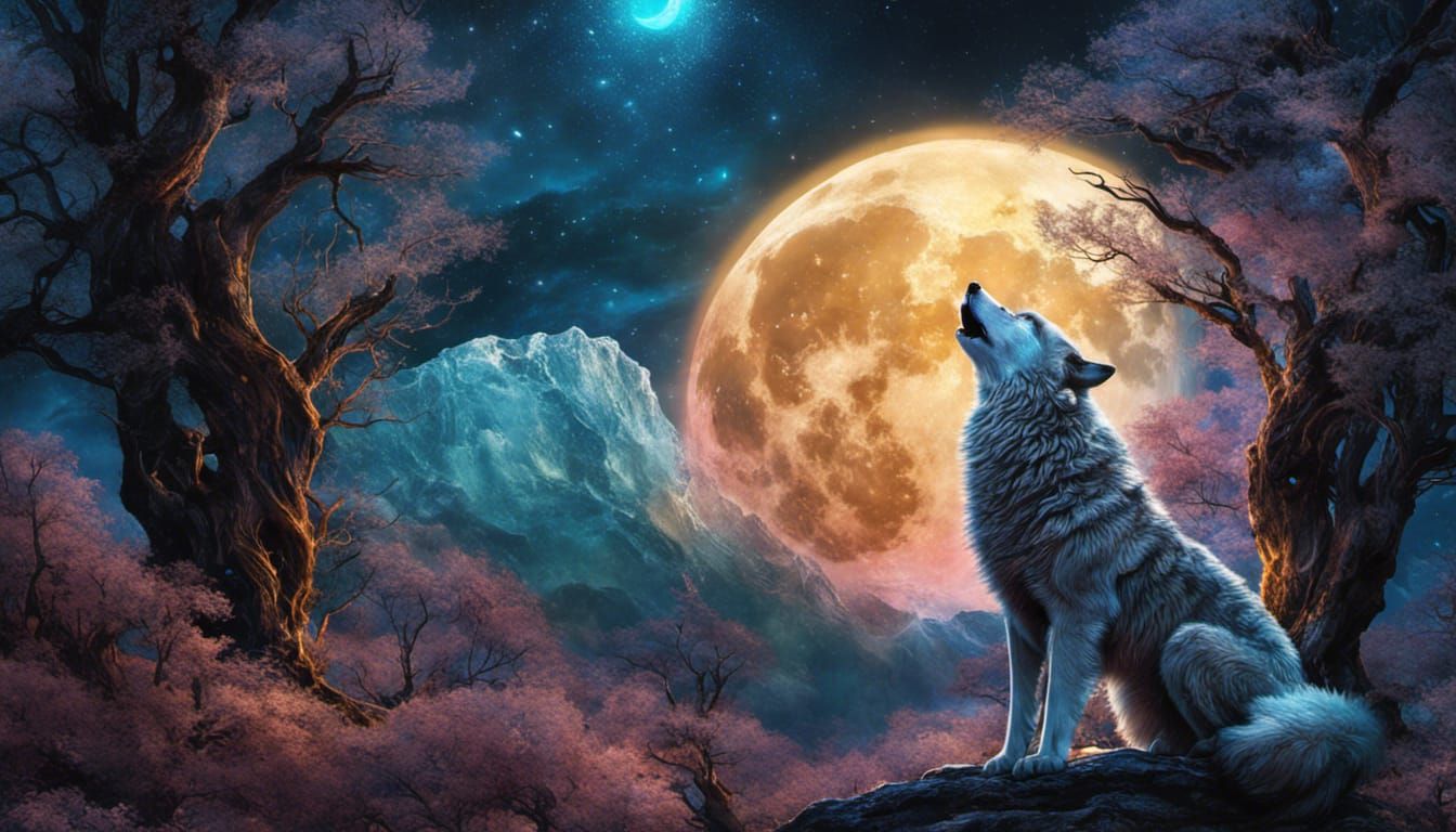 wolf howling