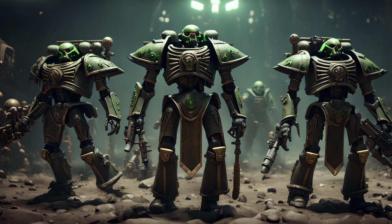 Necron power armor
