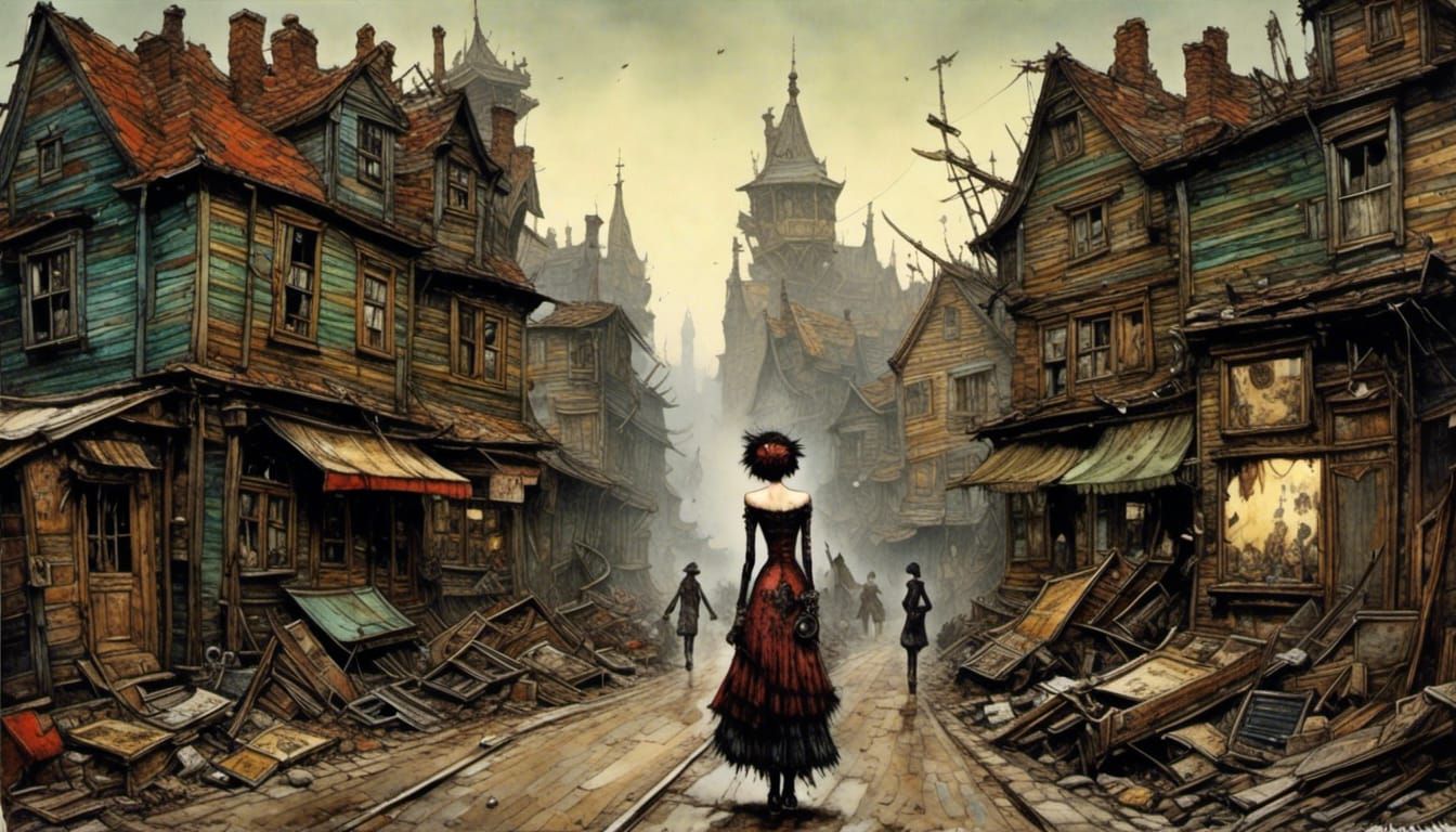 Depression Era Woman with Flirtatious Gaze