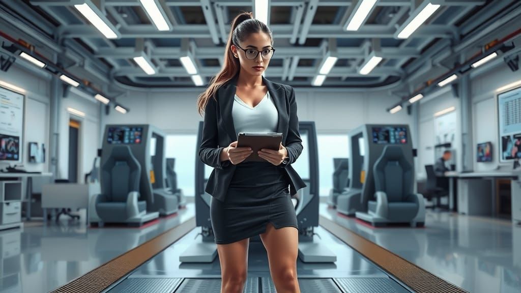 Fitness Model in Futuristic Automotive Lab