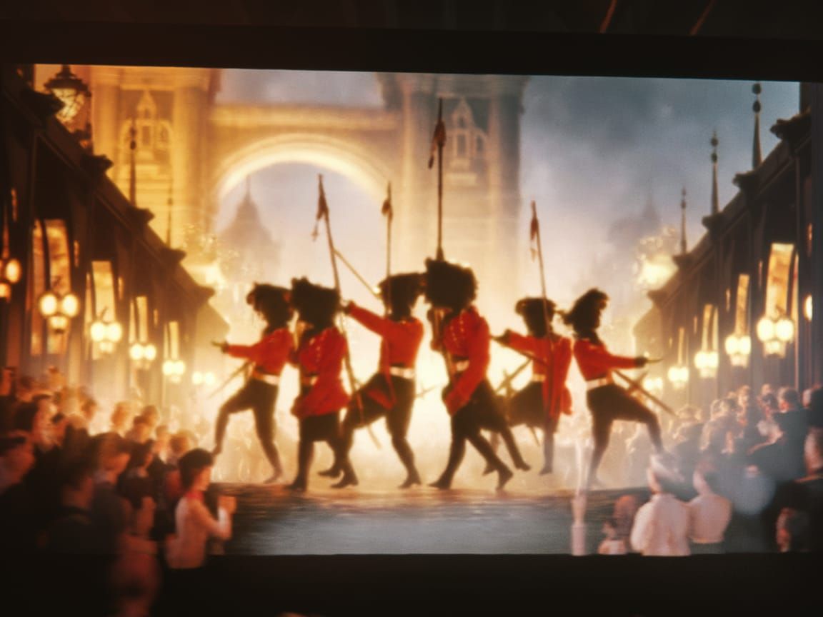 Dancing soldiers