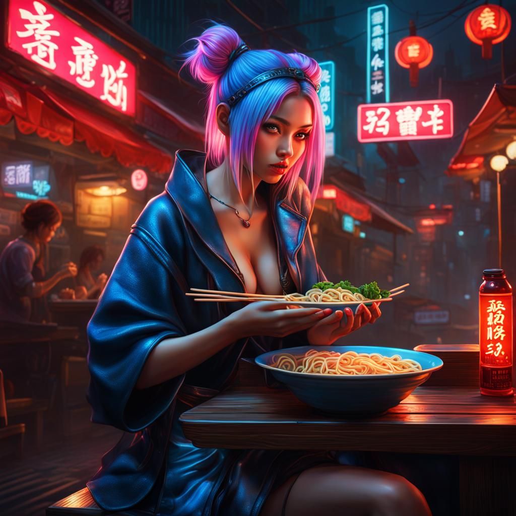 Ramen Girl (Neon Edition) (C)