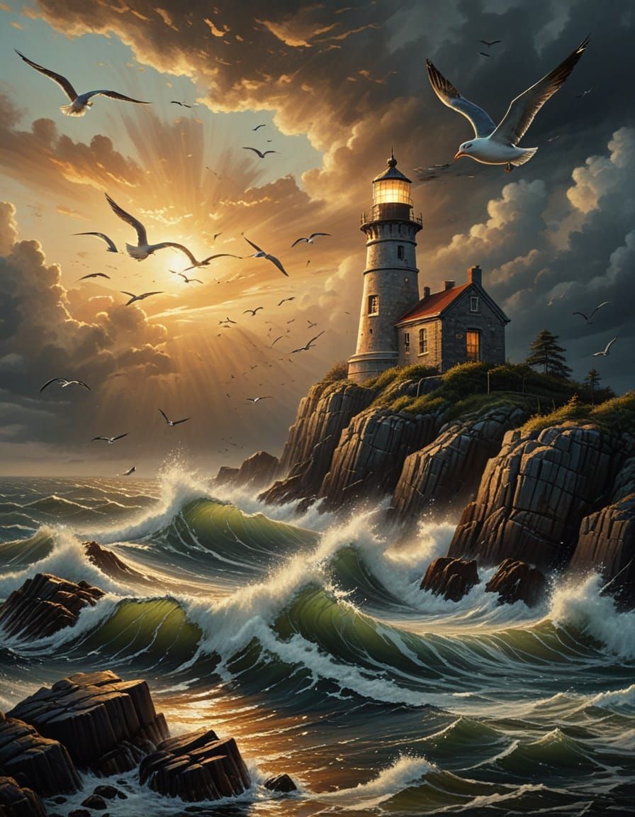 An old Lighthouse …..