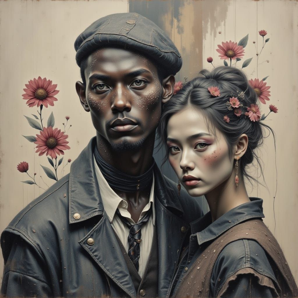 Abstract Composition of Light and Color