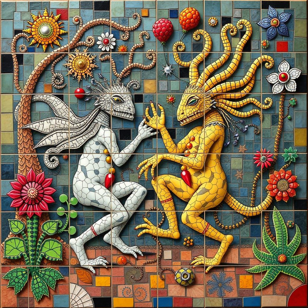 Dancing Ummugrunts Mosaic