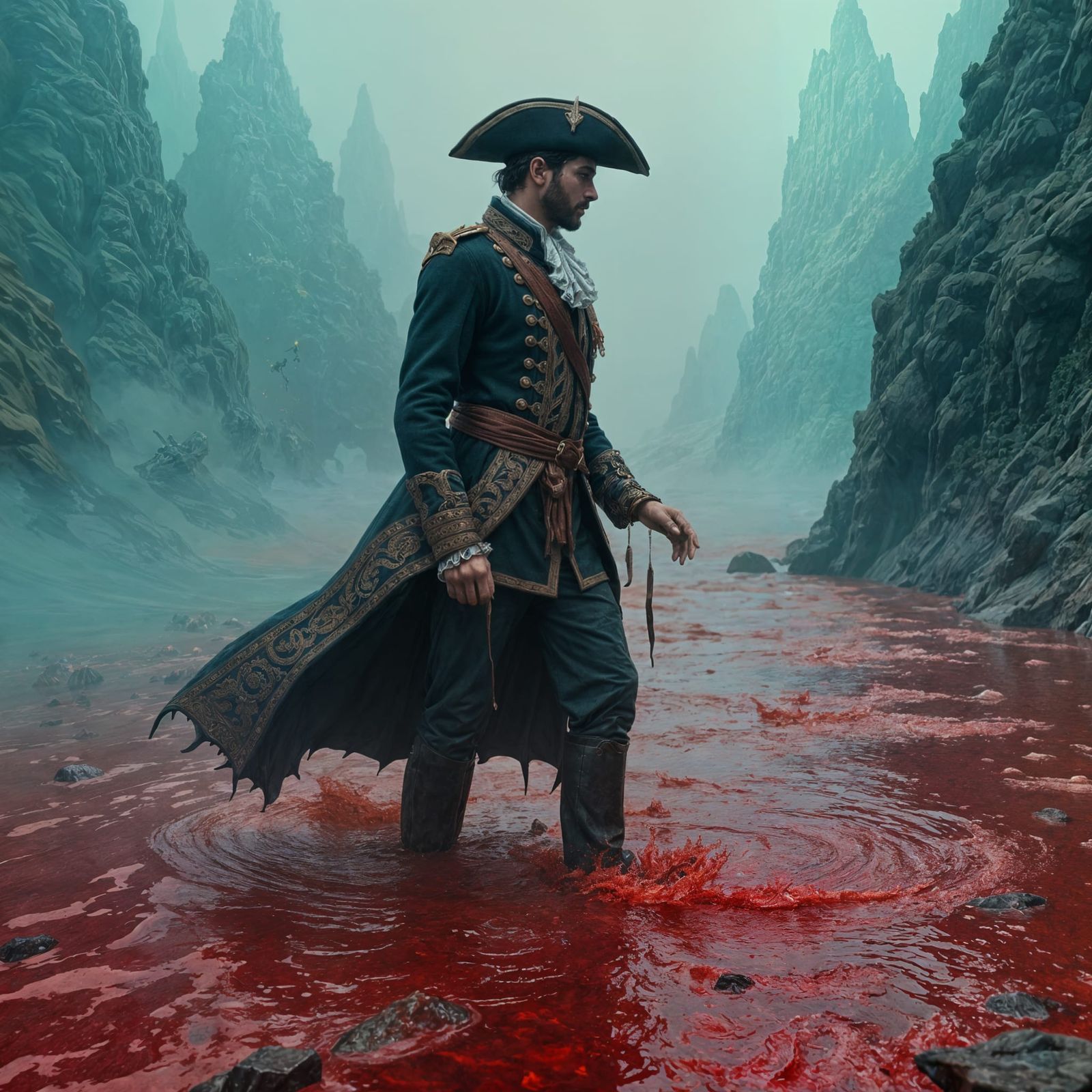 Vanderbilt Commodore Emerges from Red Tide Sea in Epic Fanta...