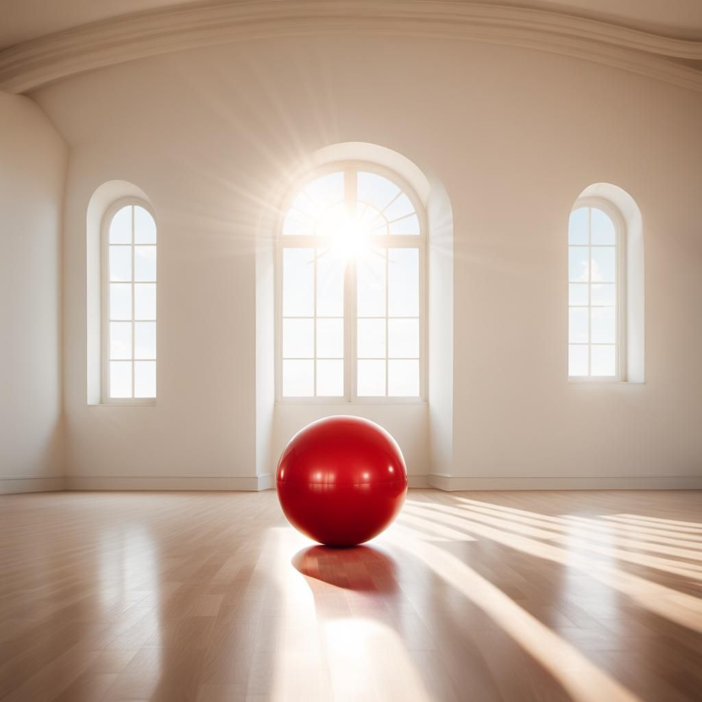 big red ball