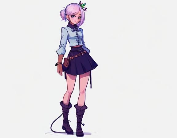 Botanist Character Design in Cute Art Style