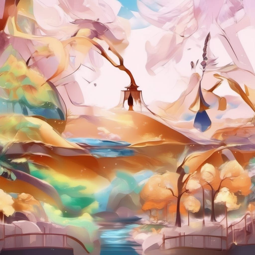 Abstract Art Prompt for AI Image Generation