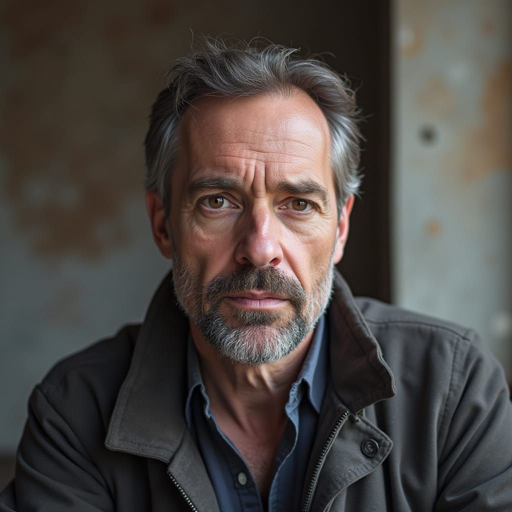 Portrait of a Young Man in a Modern Style