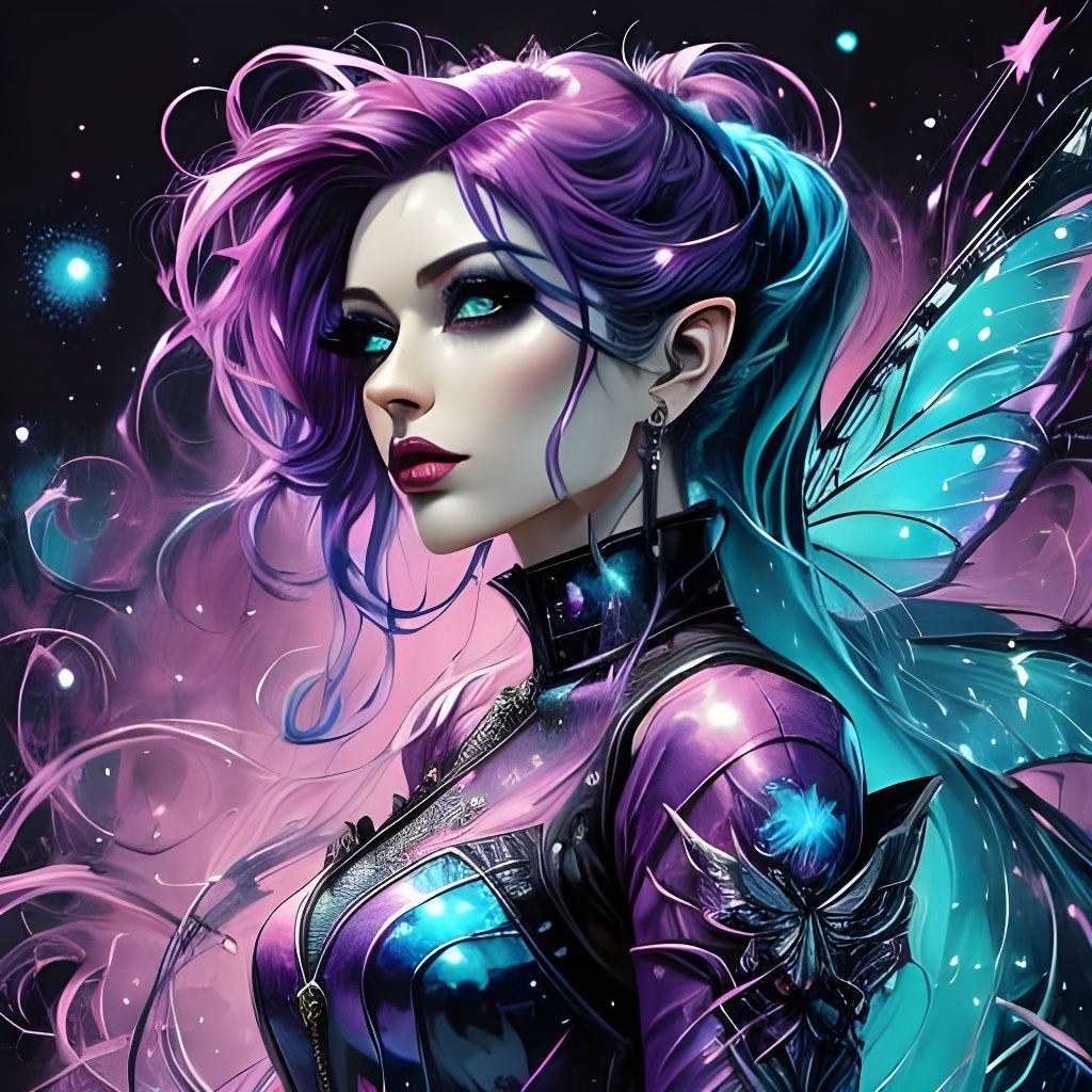 Gothic Fantasy in Vibrant Colors