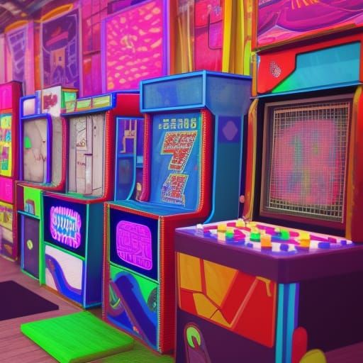 Tetris Arcade Machine in Shanghai, 1985