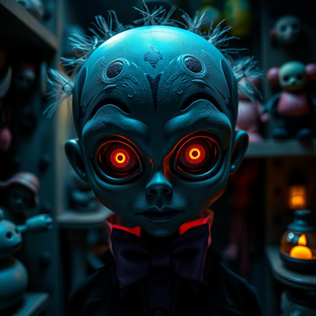 Creepy Cute Black Magic Doll