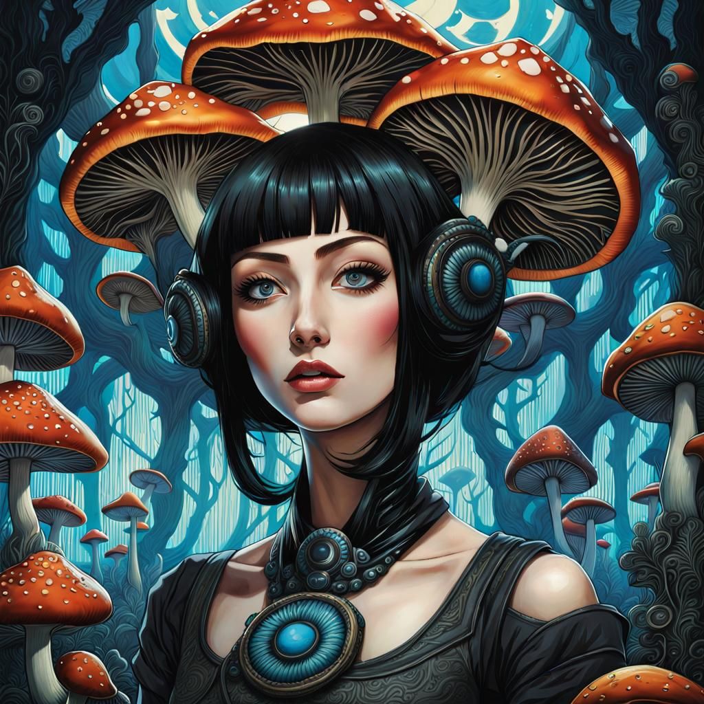 Fungi Girl 8618