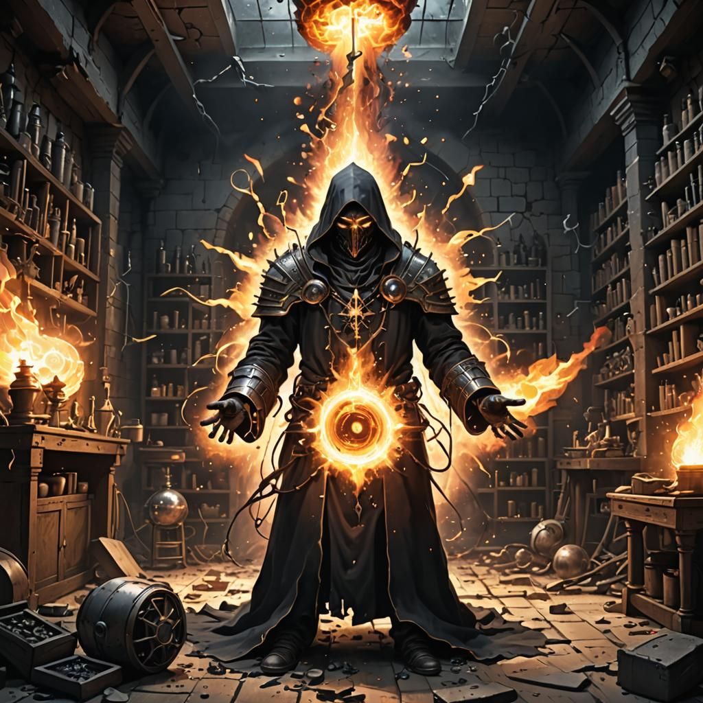 Wizard's Laboratory Destroyed by Cryptic Echoes