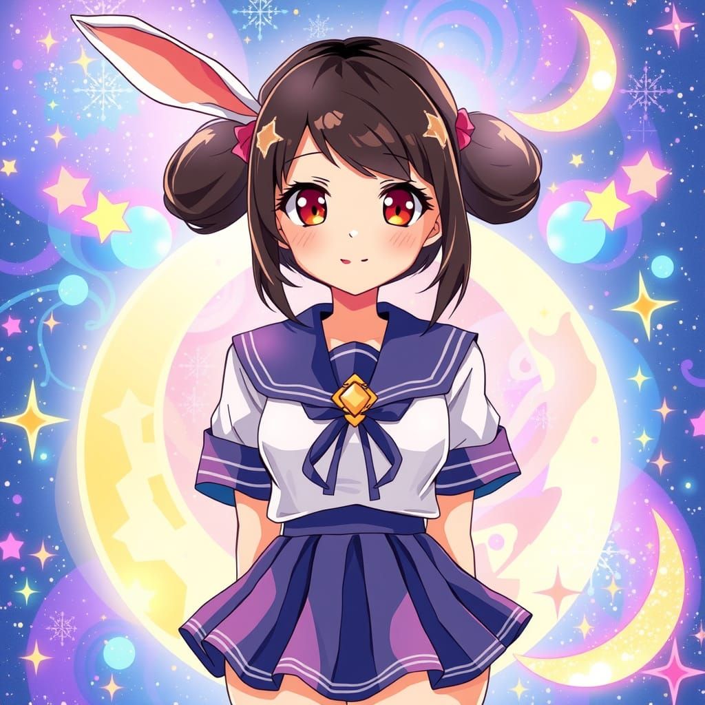 Enchanted Sailor Scout Rabbit Goddess