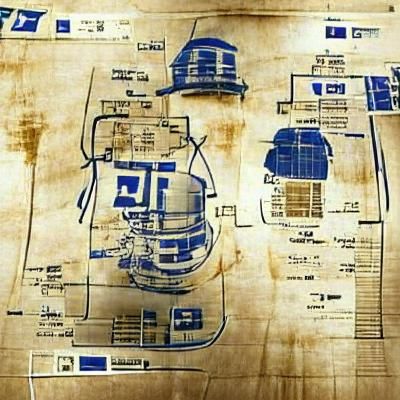 R2-D2 Droid Technical Blueprints