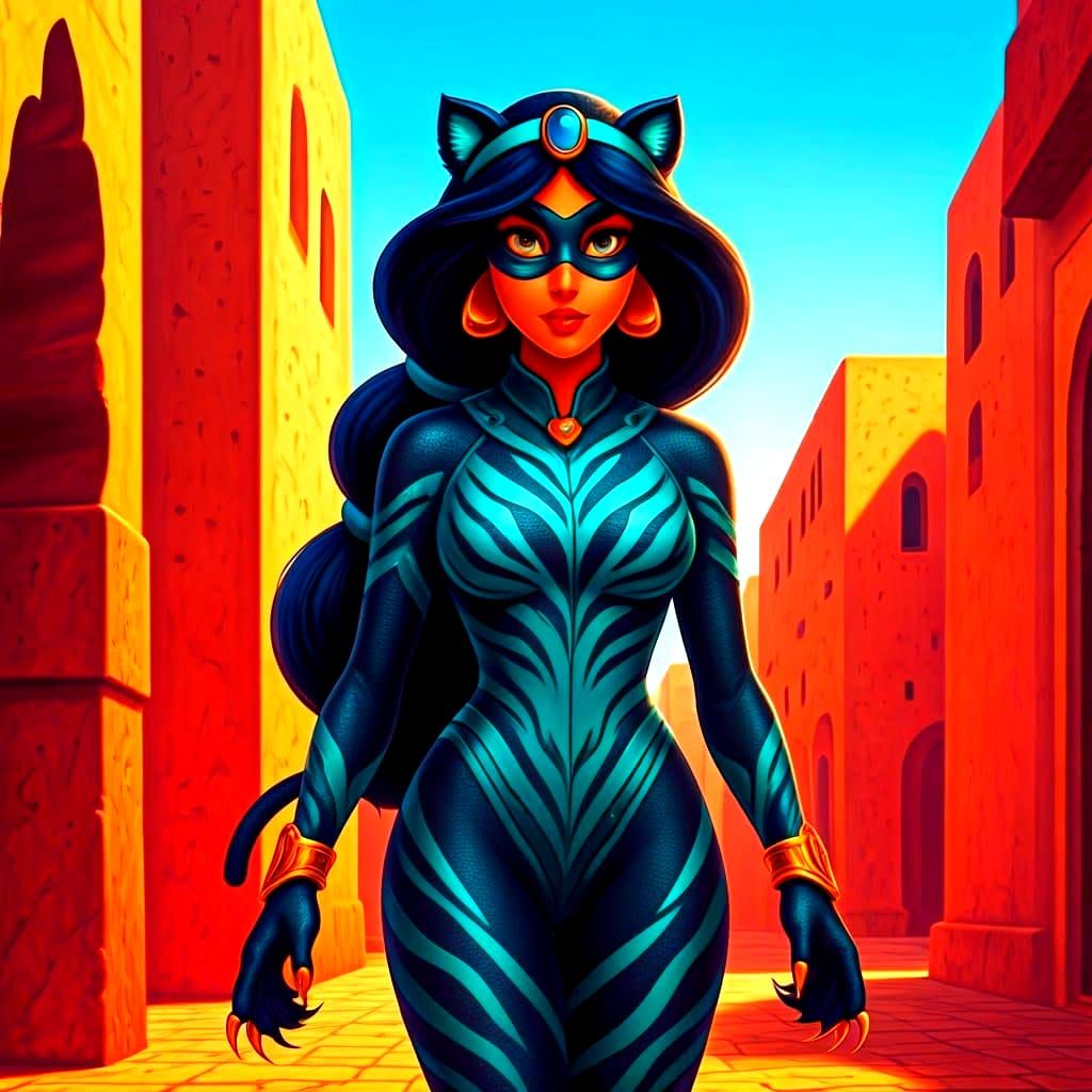 Jasmine Superheroine Form Alt Design