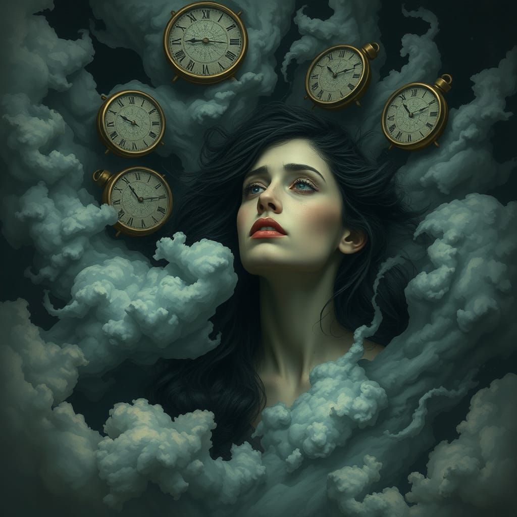 Anxiety Embodied: Surreal Digital Art