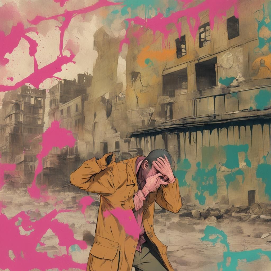 Gritty Concept Art: Disgust in a Decaying City