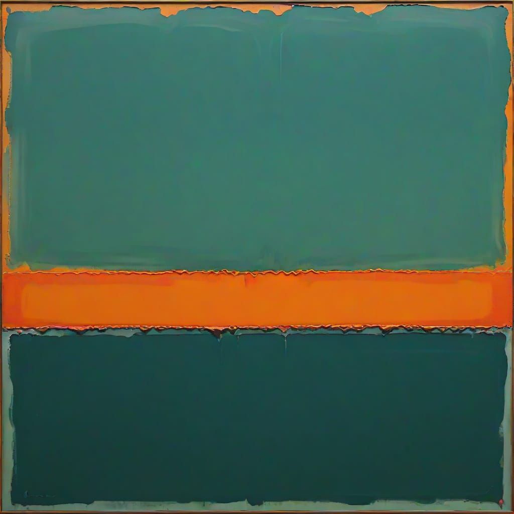 Surrealist Form in Vibrant Color